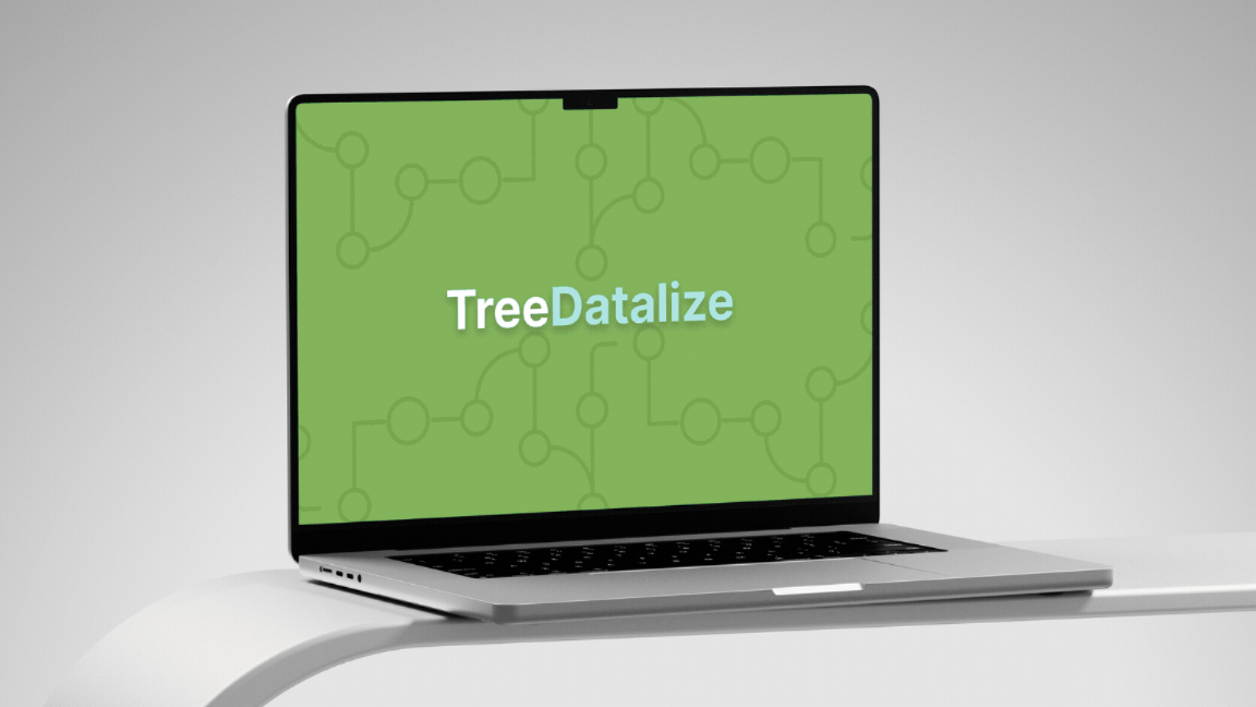 An animated laptop mockup cycling through the hackathon project title screens